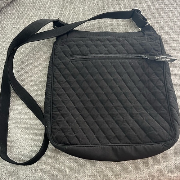 Vera Bradley Black Quilted Crossbody Bag - Picture 3 of 3